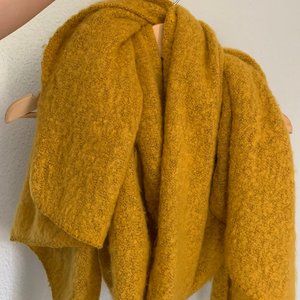 NWOT Women's Mustard Yellow Scarf/Wrap